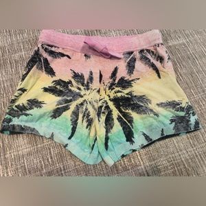 Minnie Rose multicolored cotton shorts. Size xs